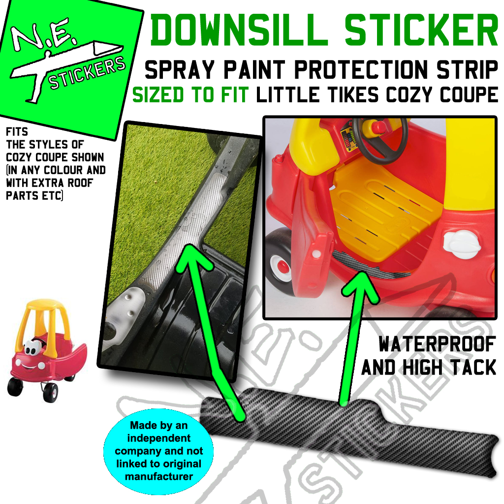 Downsill Paint Protector sticker TO FIT Little Tikes™ 30th Anniversary
