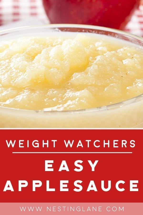 Weight Watchers Easy Applesauce Nesting Lane Breakfast