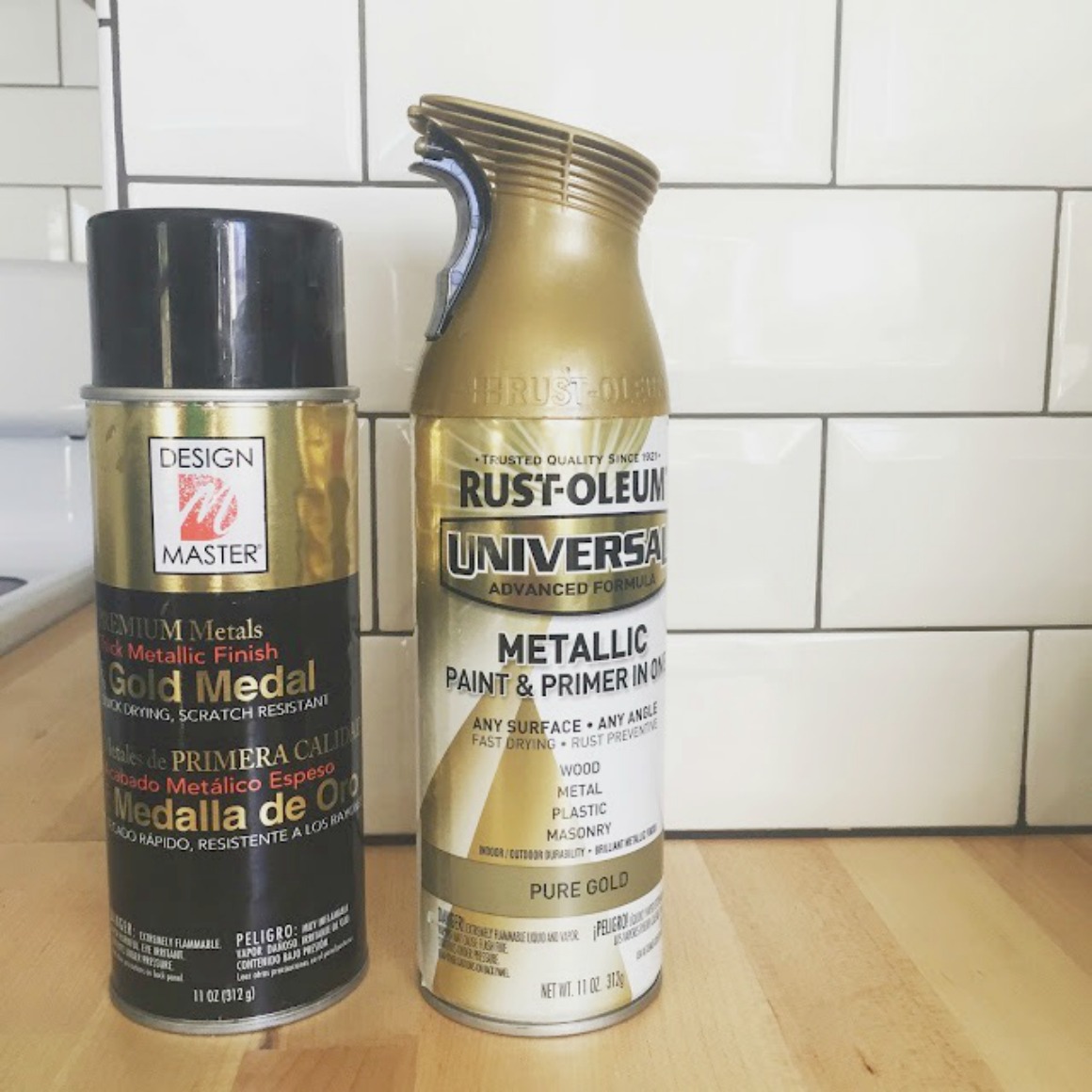 Touches of Gold and Favorite Spray Paint Nesting With Grace