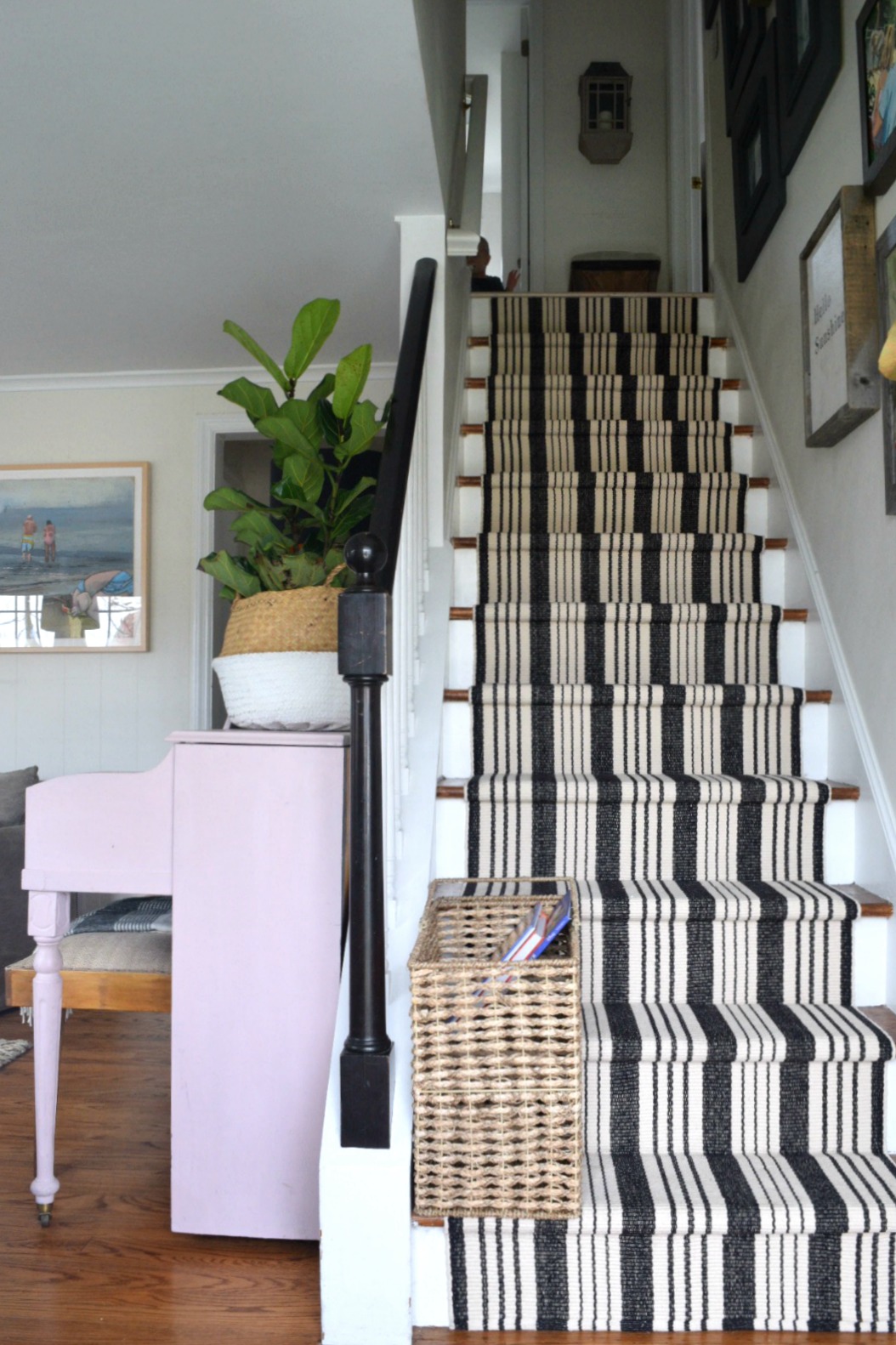 Learn From Our Mistakes When Installing A Stair Runner Nesting With Grace