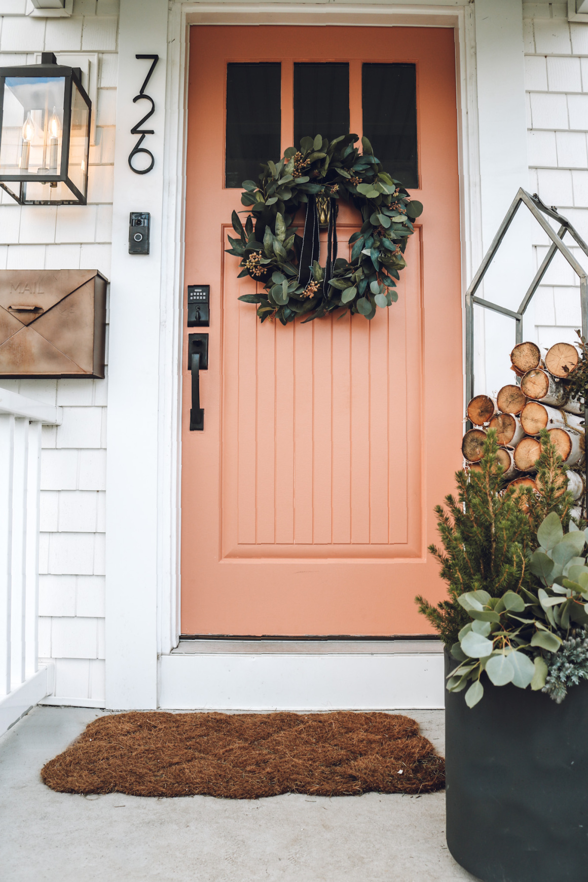 Front Door Decorating Ideas For Winter Shelly Lighting