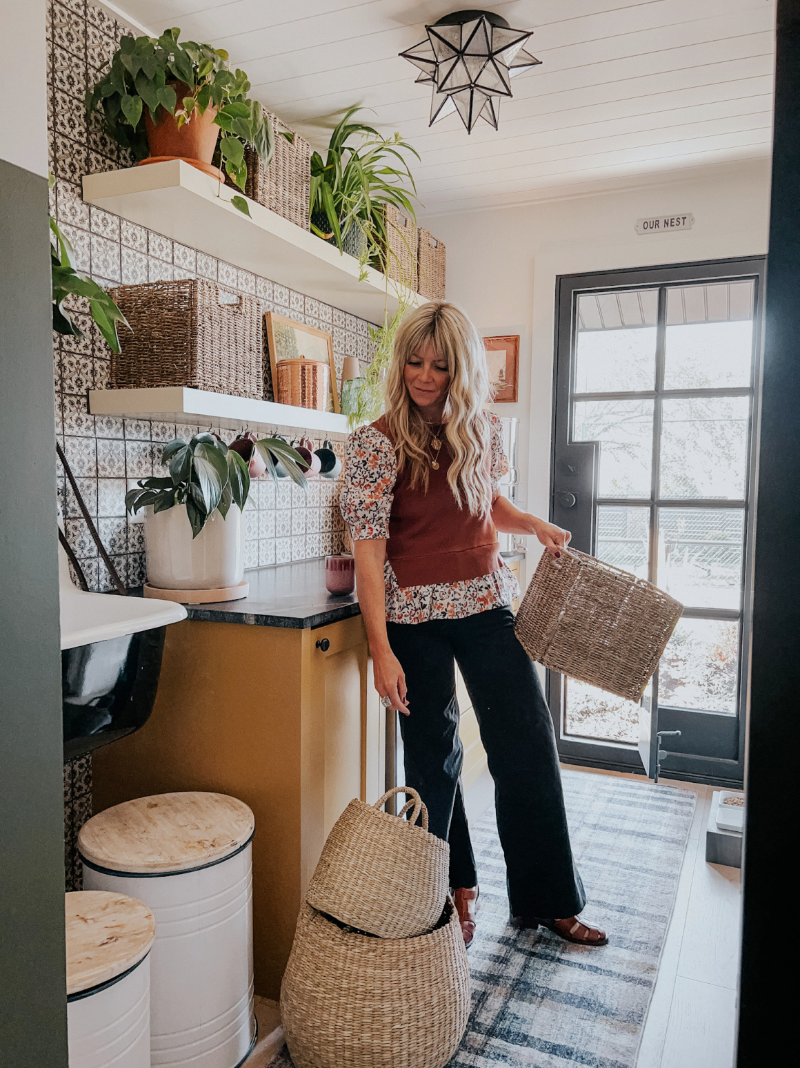 3 Storage Solutions for Open Shelves and The Home Depot Sale Nesting