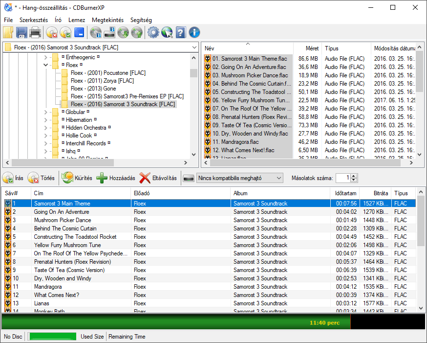 CDBurnerXP letöltés NeszeTools