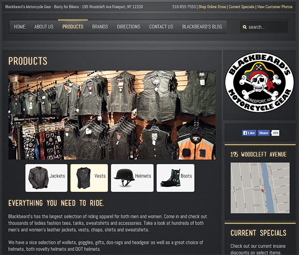 Long Island New York site Design Portfolio