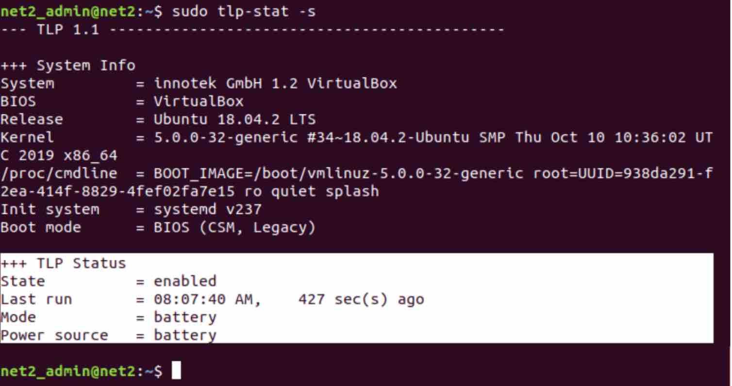 How to extend your laptop battery lifespan on Linux Ubuntu/Debian