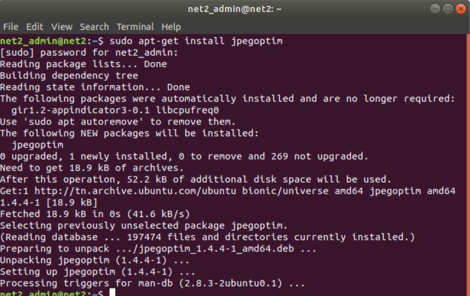 How to compress JPEG or PNG images in Linux using the terminal