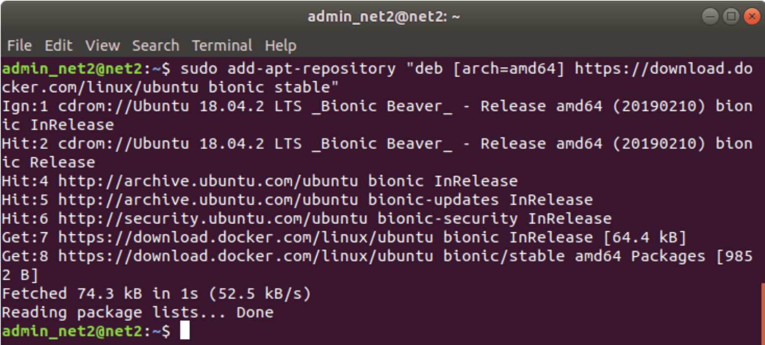 How to install and setup Docker on Linux/Ubuntu 18.04