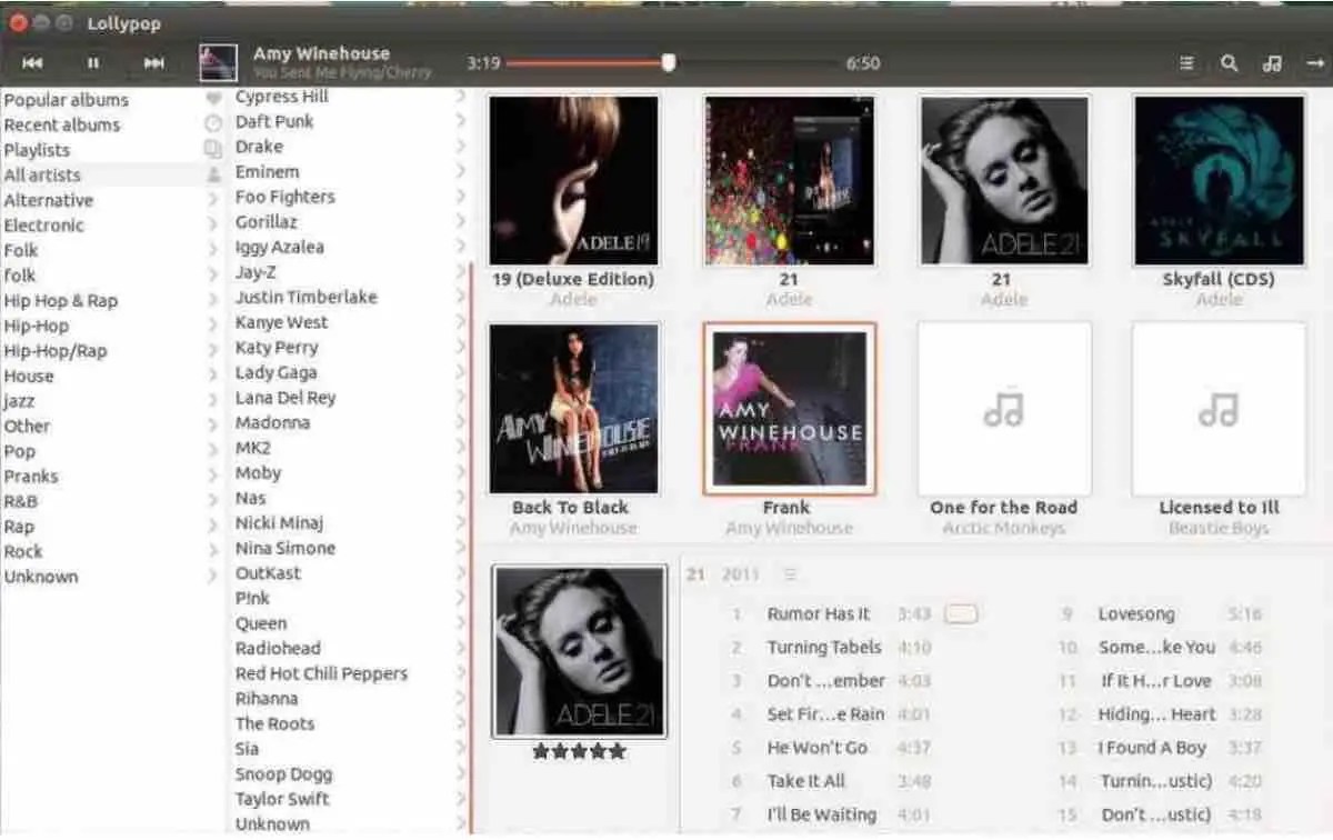 Best music players for Linux