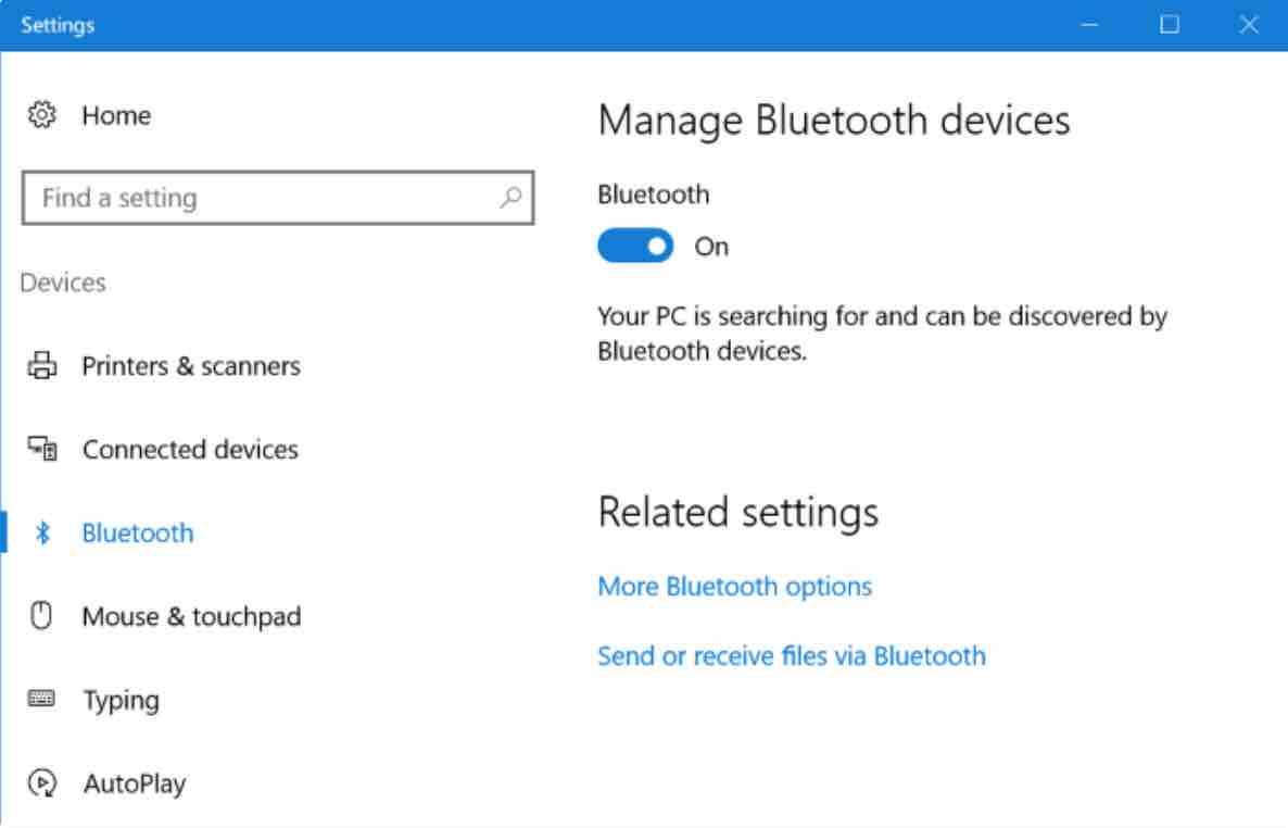 How to fix Bluetooth problems in Windows 10
