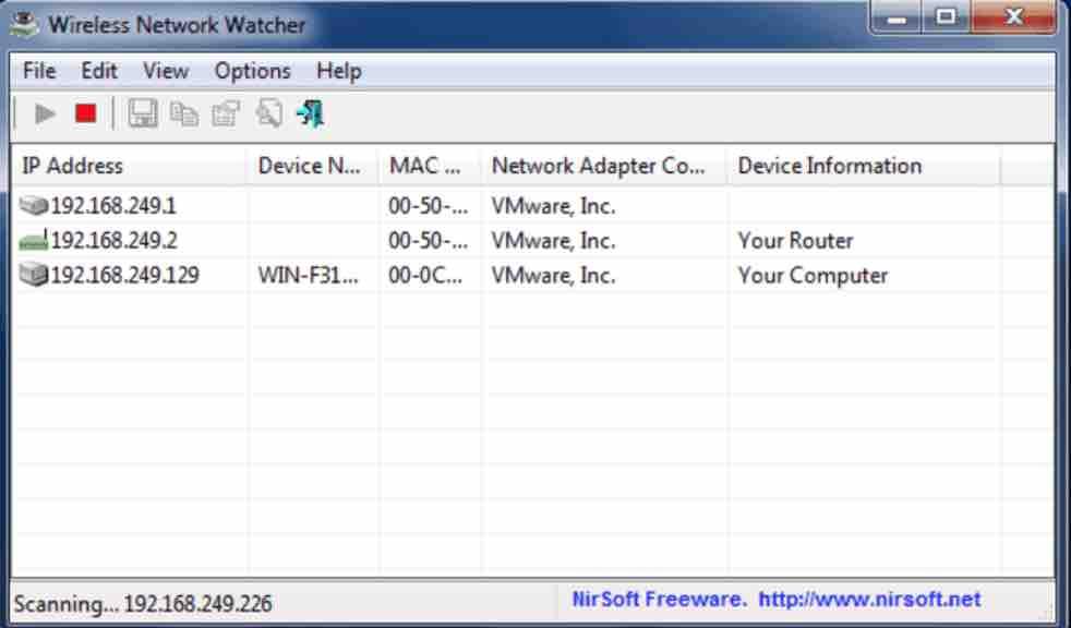 Wifi network mac address scanner paymentsvse