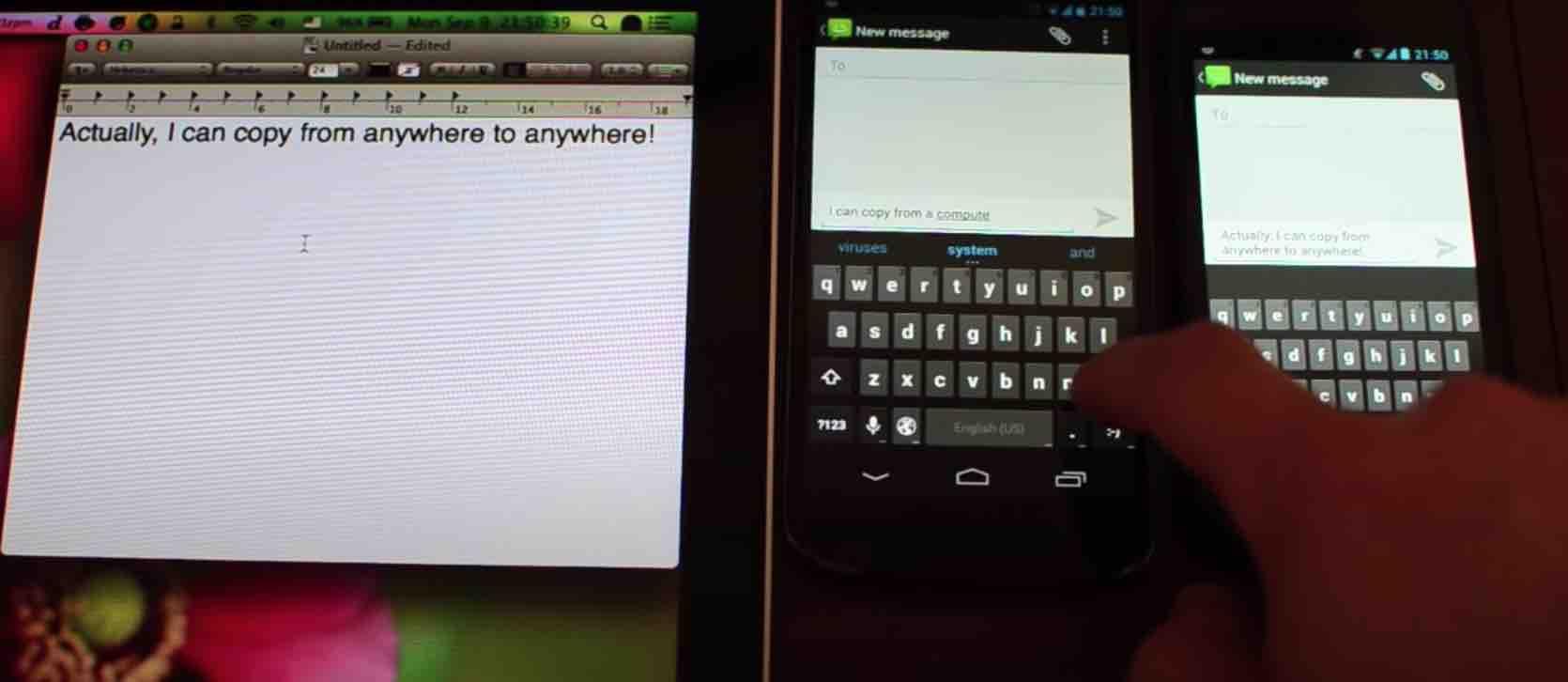 Best apps to share the clipboard between Windows 10 and Android