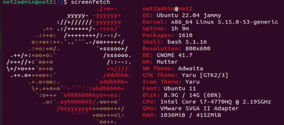 How to display Graphics card information on Ubuntu 22.04
