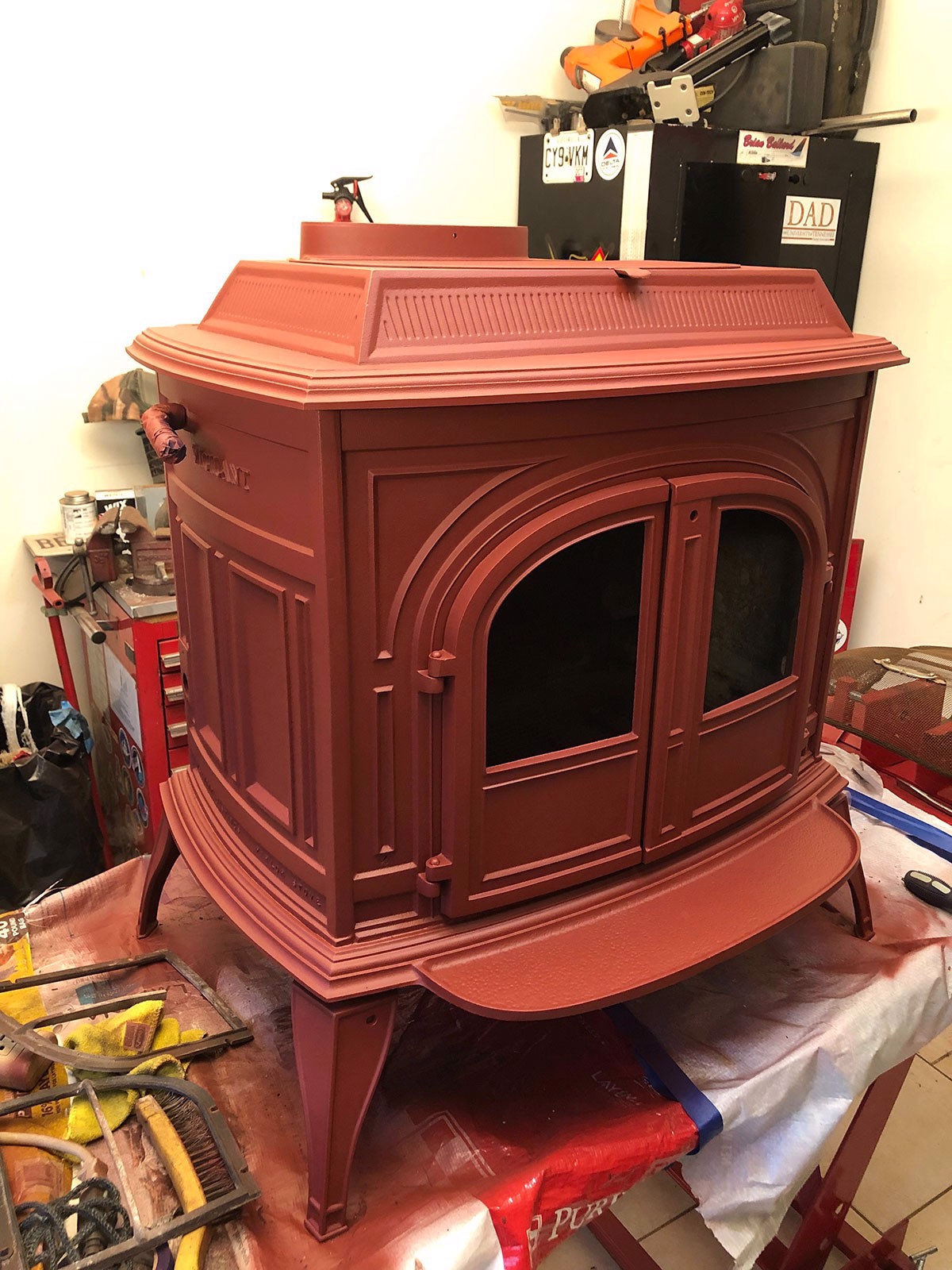 Wood Stove Paint