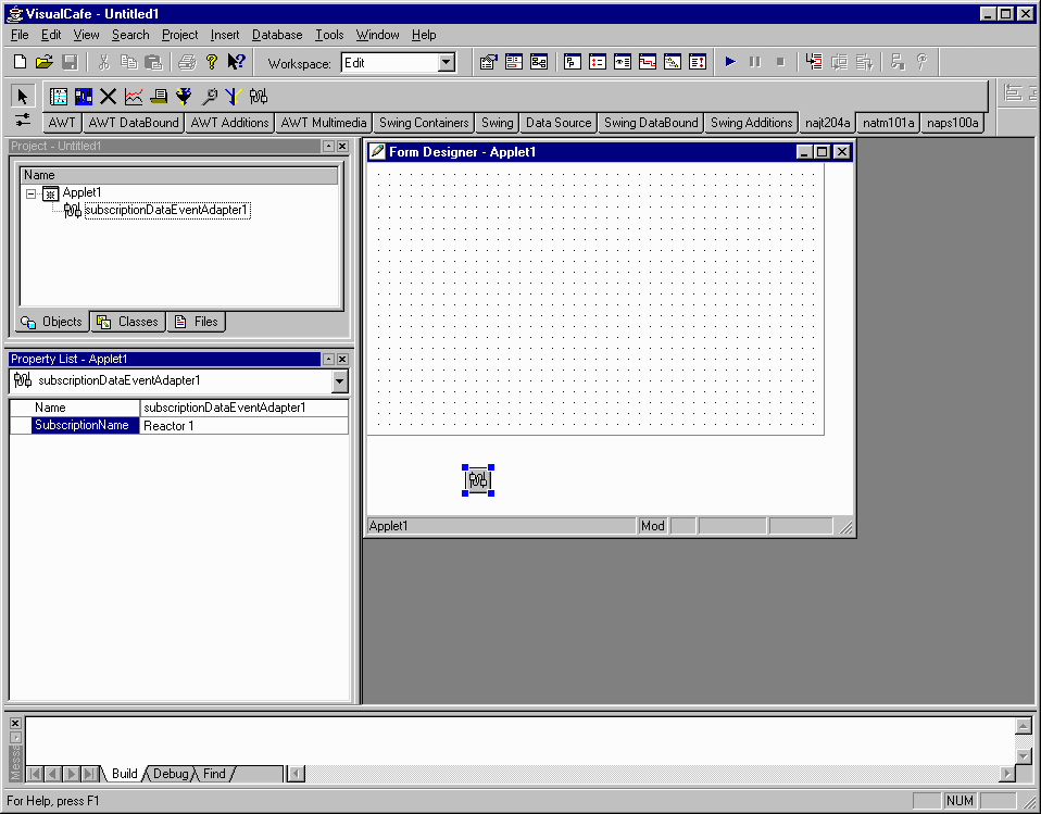 NetAcquire Publish/Subscribe Drag and Drop Java Example