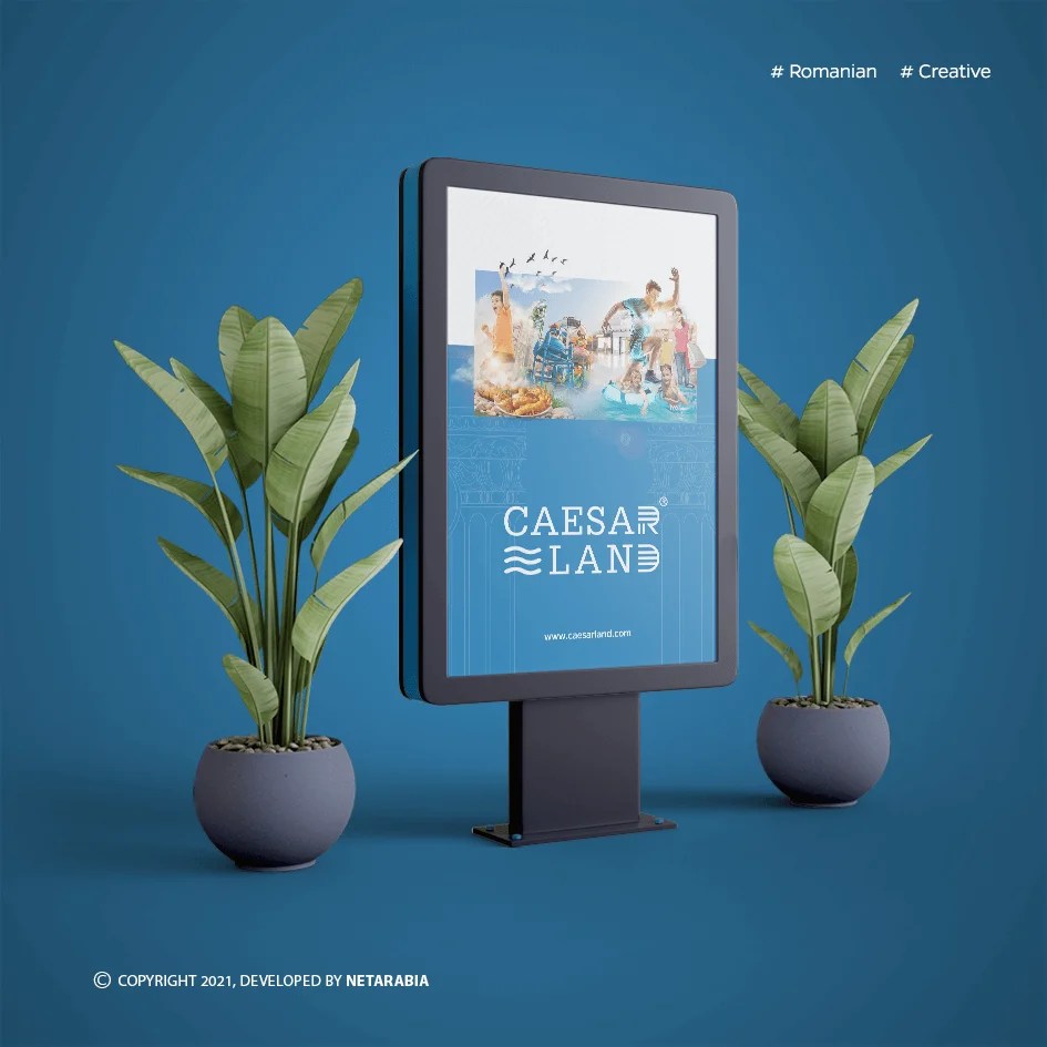 Caesar Land branding