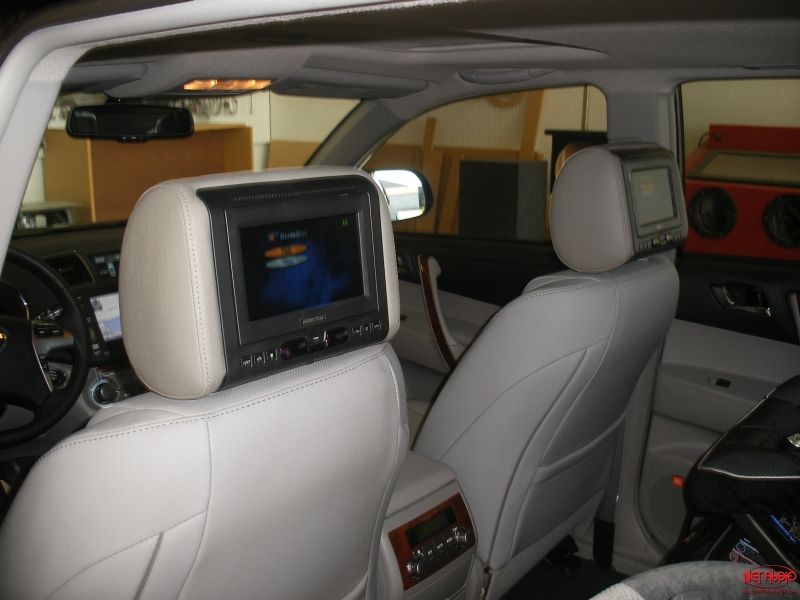 2012 Toyota Highlander Headrests NET Audio