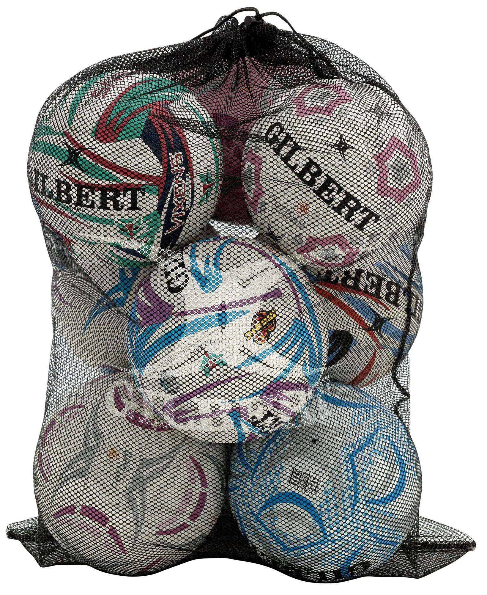 Gilbert Mesh Ball Bag (Holds 12) Netball Warehouse