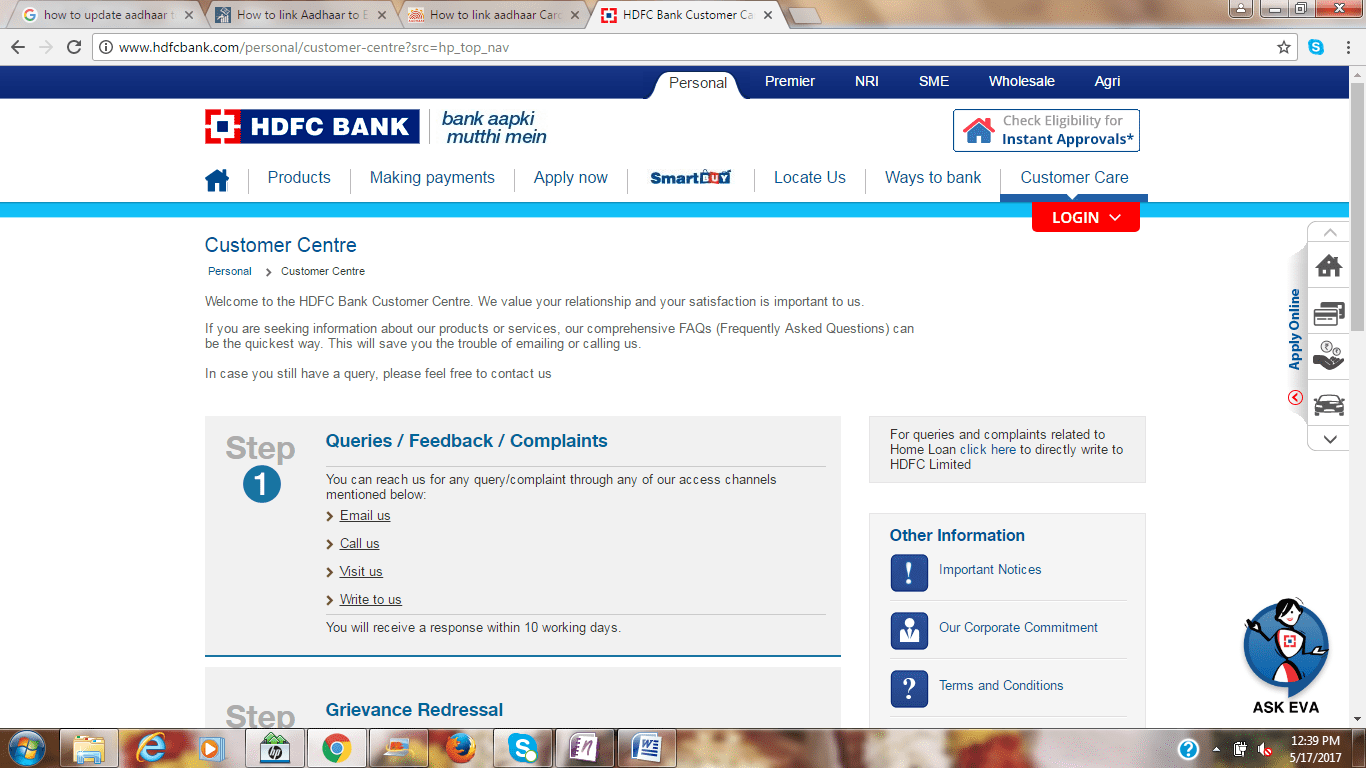 HDFC Bank Customer Care Guide For 24/7 Support & Numbers