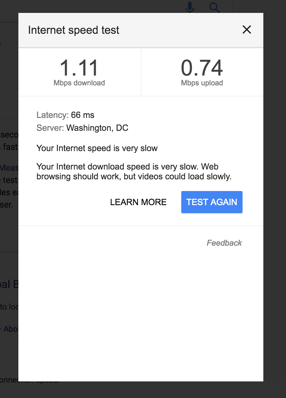 Measuring Internet Speed via NDT