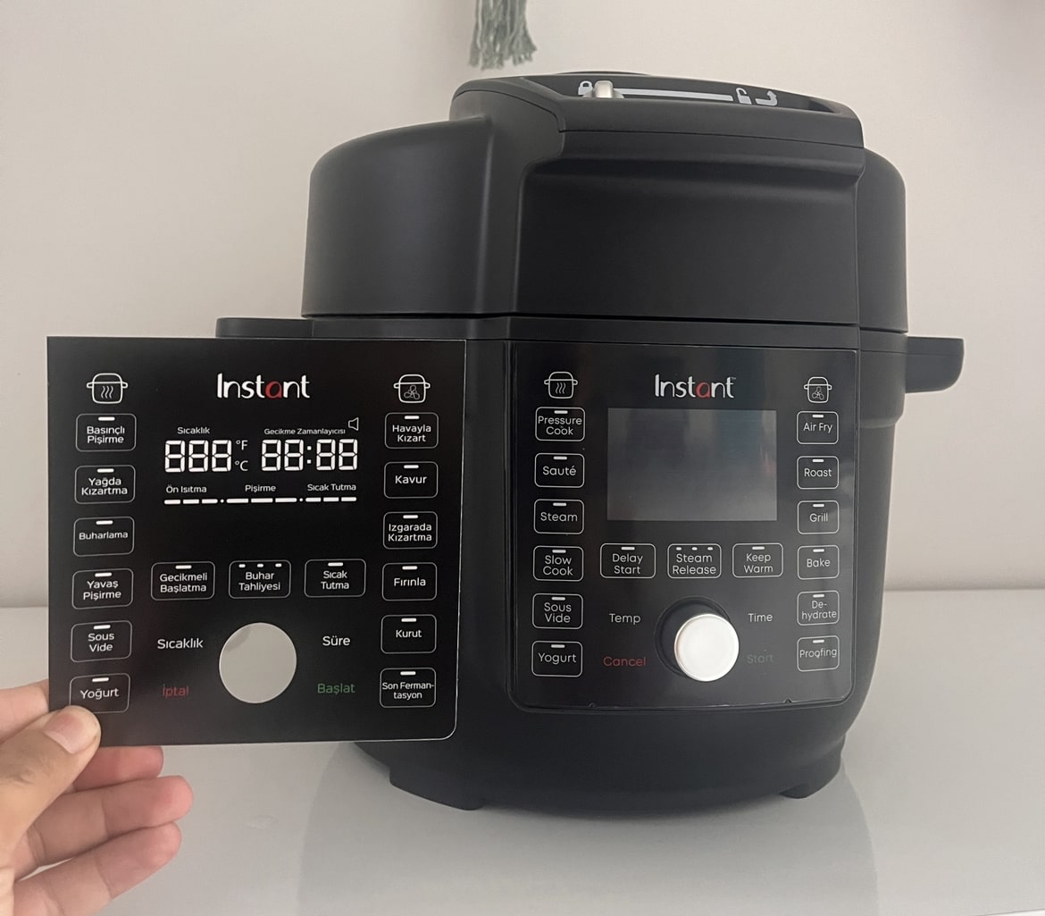 İnstant pot duo plus, duo crisp ve pro crisp air fryer karşılaştırma