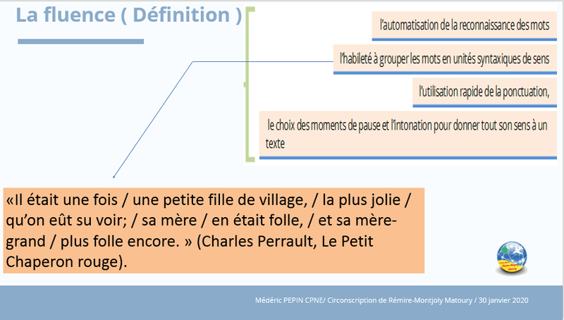 Dossier pédagogique La fluence