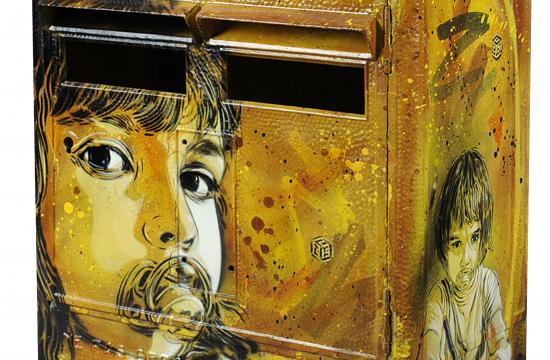 C215 #christianguemy L'art du pochoir GUEMY,.