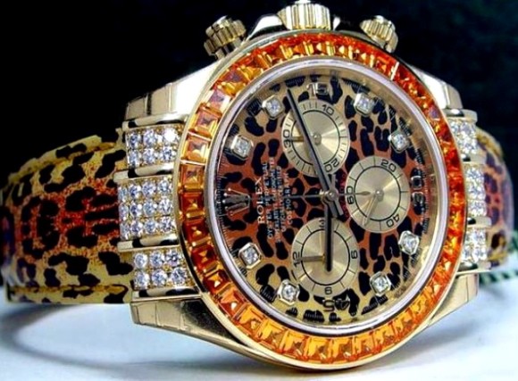 A LeopardPrint Rolex Cosmograph Daytona… For Men…For Real