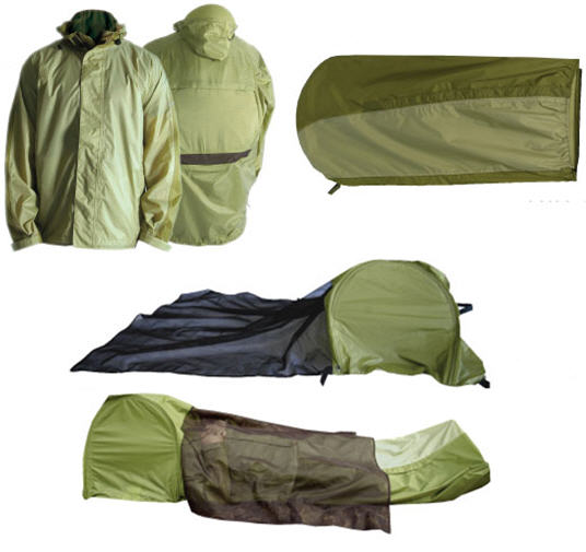 JakPak Jacket Is A Sleeping Bag, Emergency Shelter And A Tent