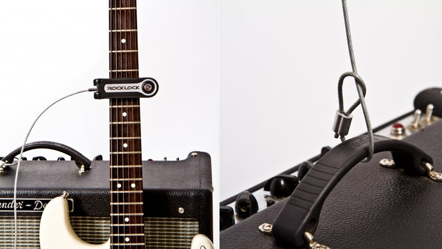 Rock Lock Saves Your Guitar From WouldBe Thieves