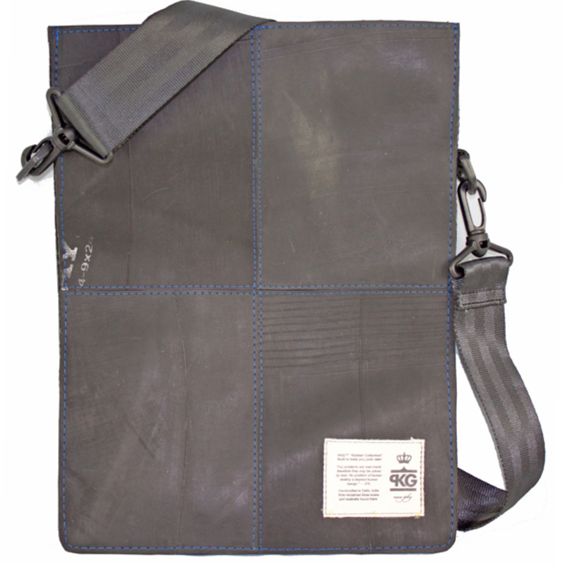 PKG Rubber Bag Collection Uses Recycled Truck Tires And Seatbelts