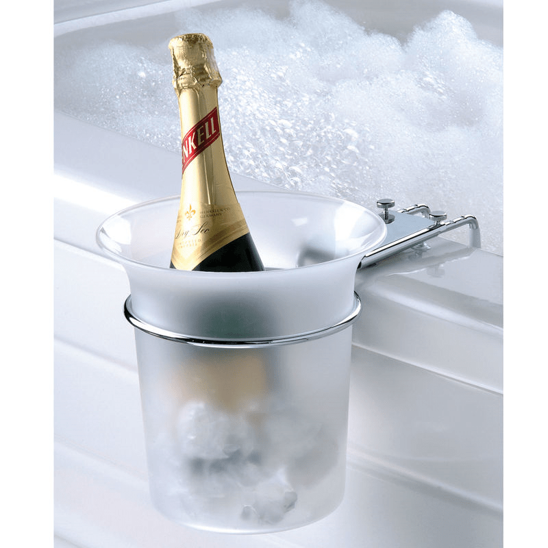 This Bathtub Champagne Chiller Looks Convenient