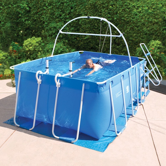 Swimmer’s Treadmill Is Like Endless Pool For The Poor