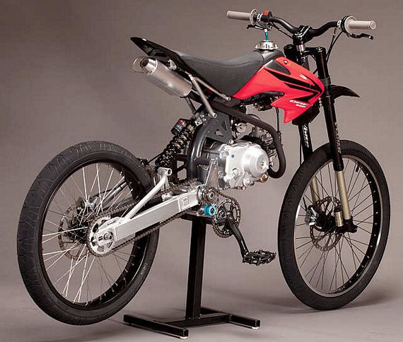 Motoped Kit Helps You Build A Motorized Mountain Bike
