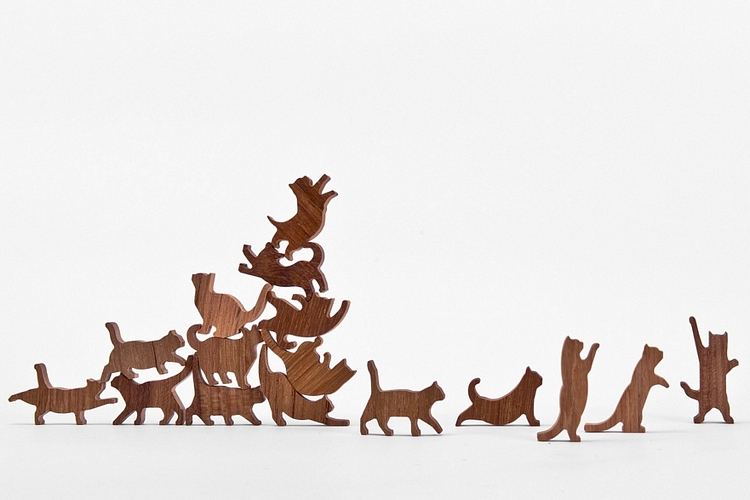 Cat Jenga