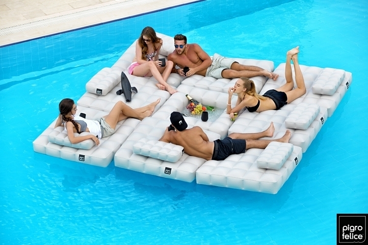 Modul’Air Pool Float and Deck Furniture