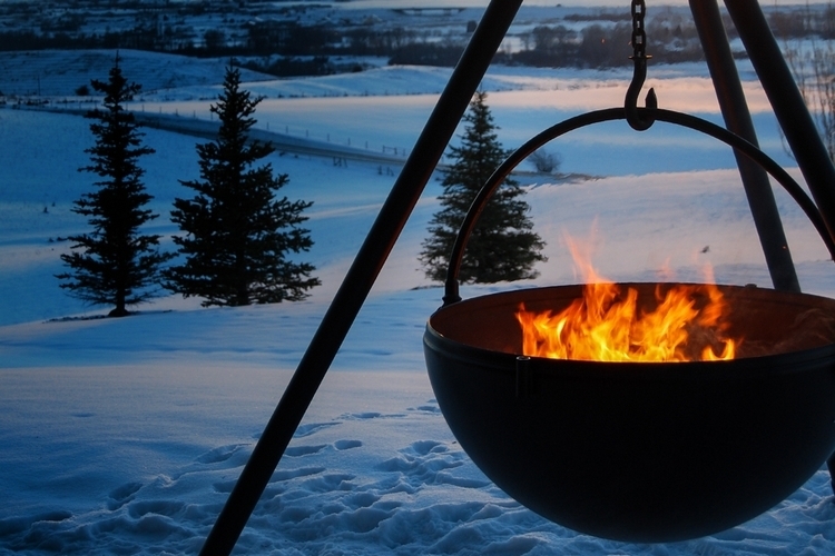 Cowboy Cauldron Fire Pit