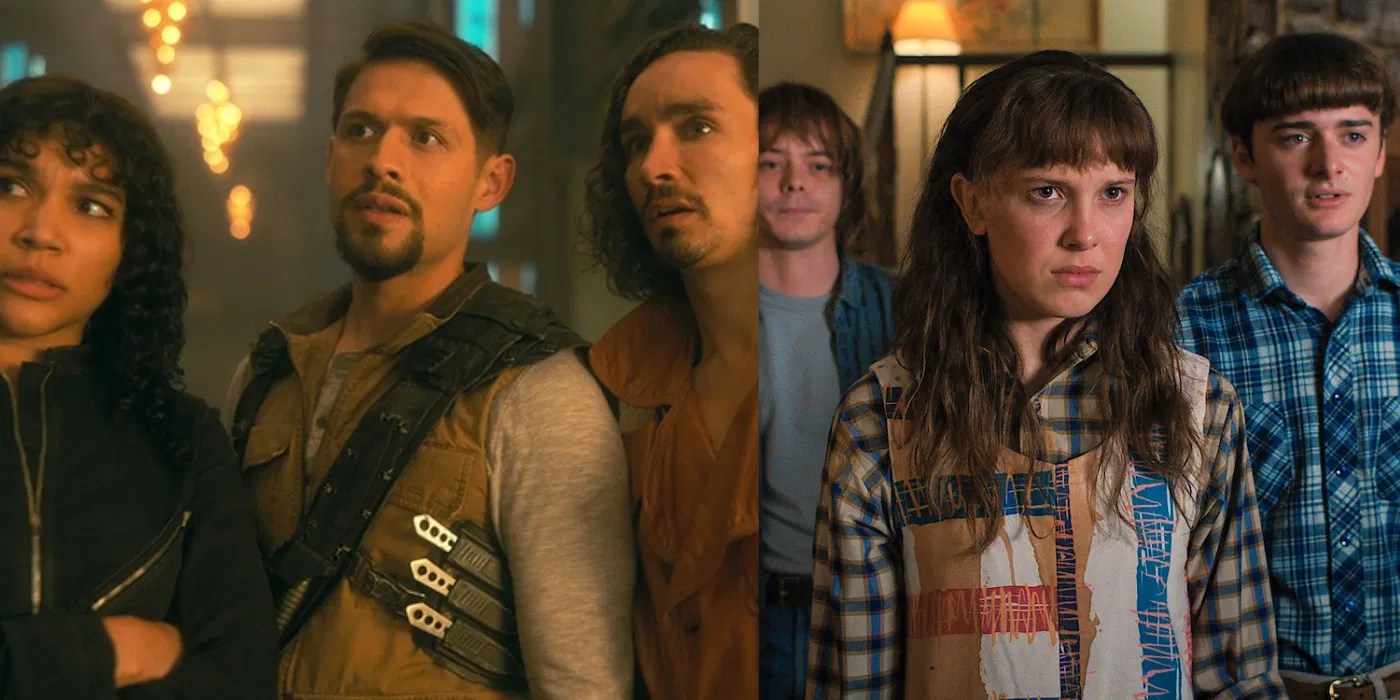 Stranger Things and The Umbrella Academy crossover