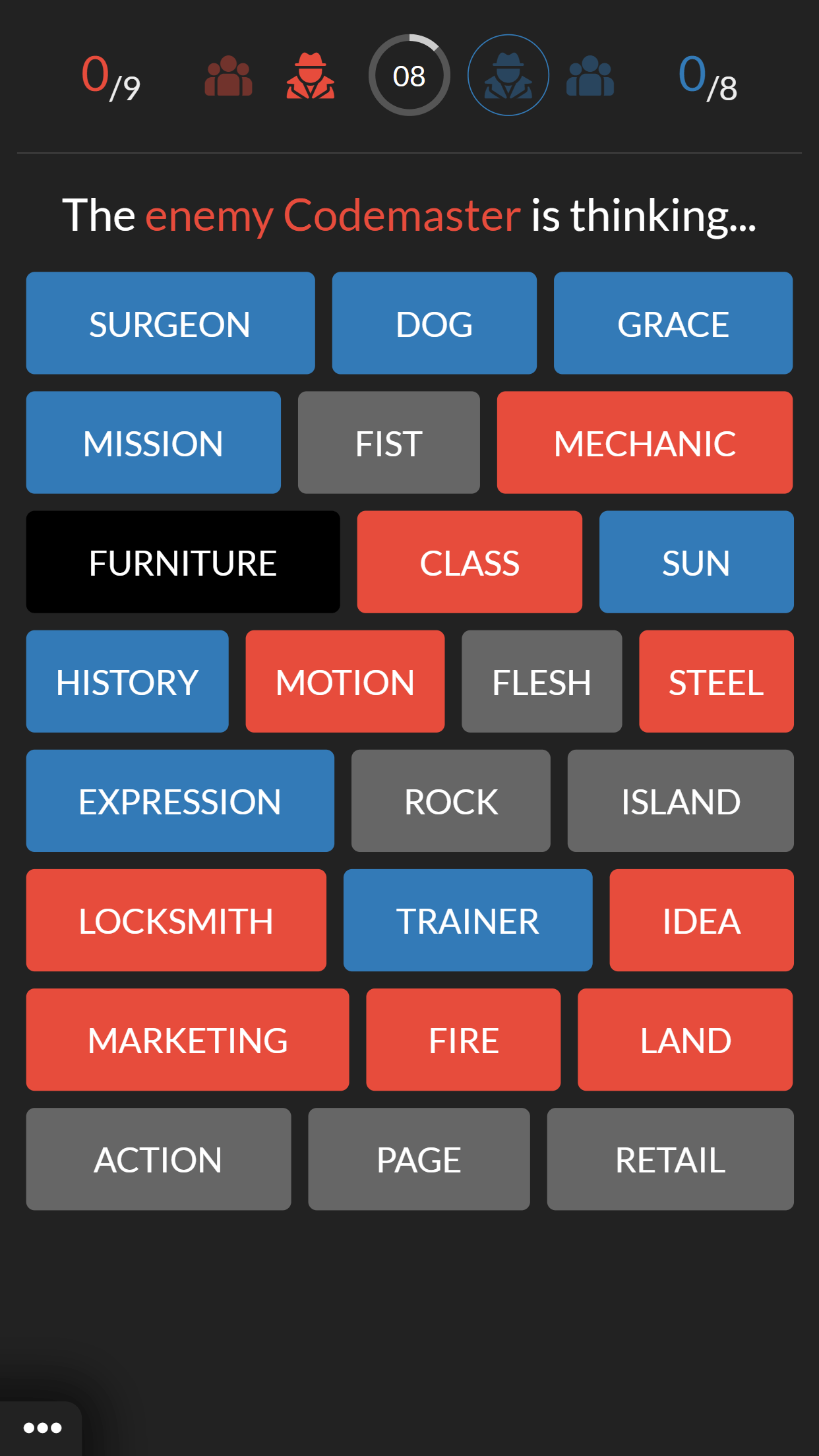 Codewords - A Game Based On Codenames - Netgames.io