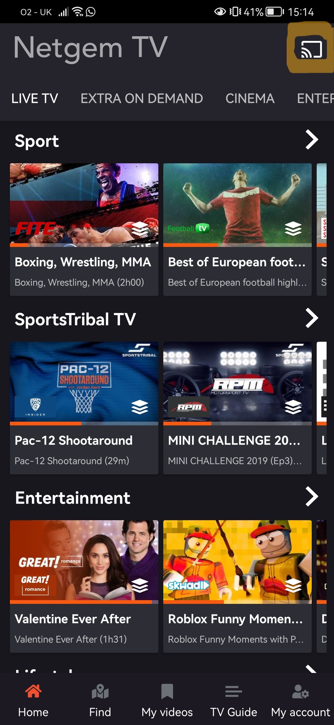 How do I enable casting on my Netgem TV mobile app? Netgem Support