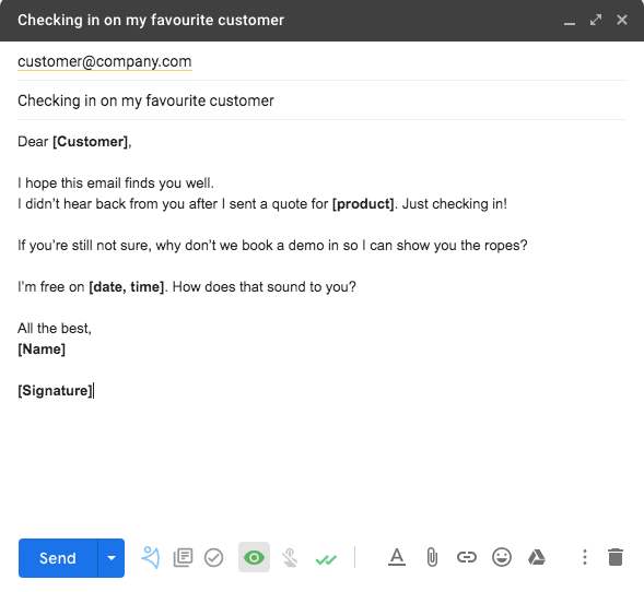 How to follow up client after quotation [templates]