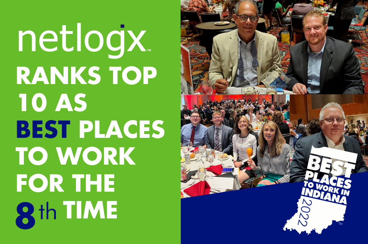 Best Places to Work in Indiana Company for 2022 netlogx