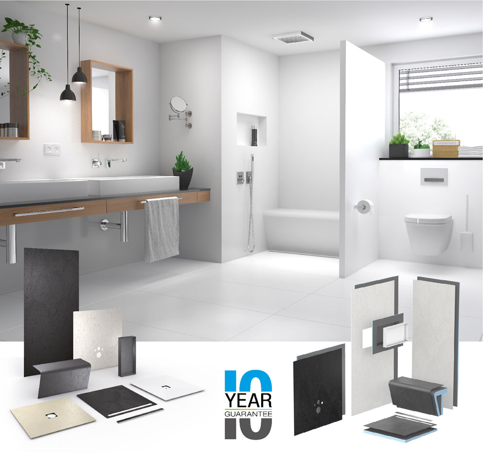 Tanking a bathroom, shower or wet room? Look no further. We’ve got you