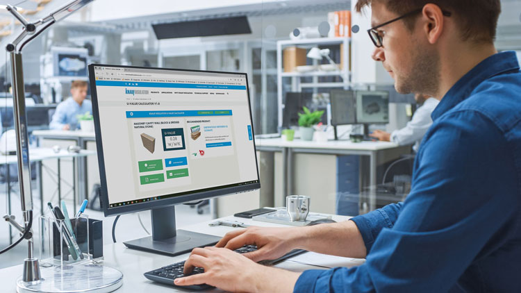 Knauf Insulation Uvalue calculator saves architects time netMAGmedia Ltd