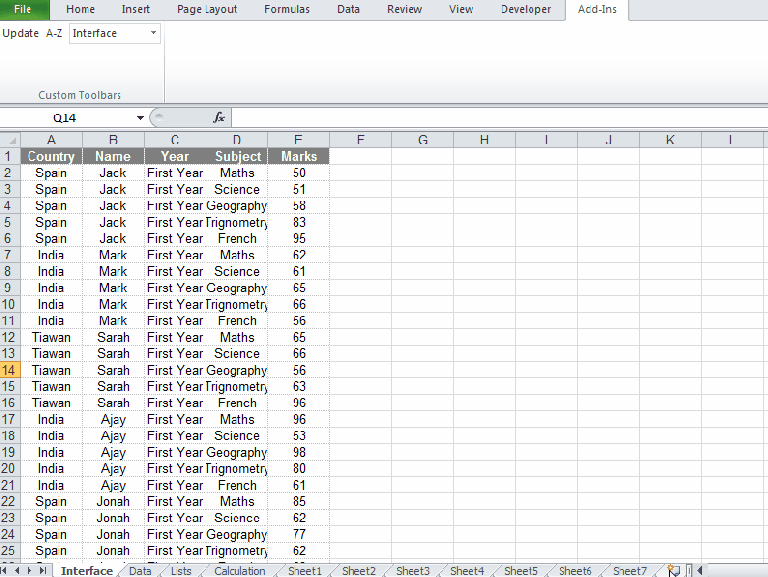 Excel VBA Command Bar Controls Computer & Software World