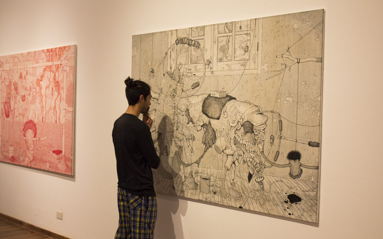 Muestra De Dibujo En El Museo De La Facultad De Arte Y Diseno Nunca Es Tarde Obera