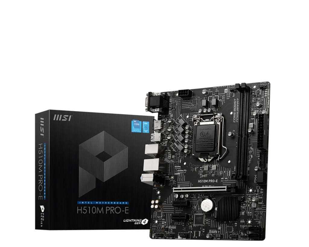 MSI H510M PRO Intel 10th Gen and 11th Gen Micro Motherboard
