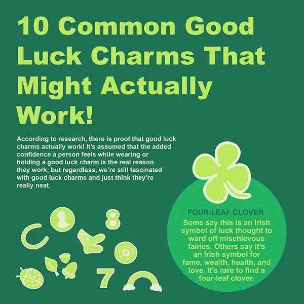 Good Luck Charms That Might Work! Net Pay Advance