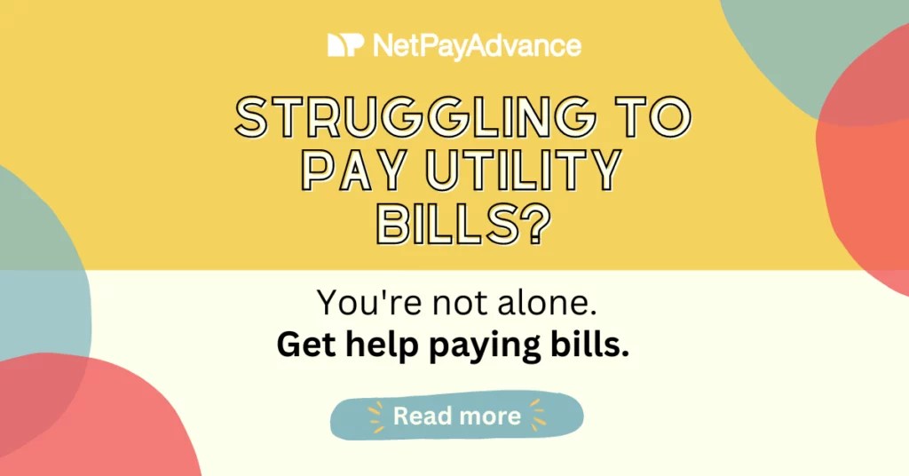 Resources for Help to Pay Utility Bills Net Pay Advance