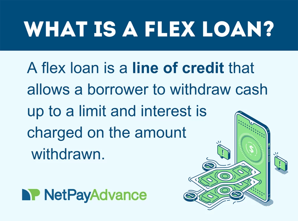 What is a flex loan Net Pay Advance