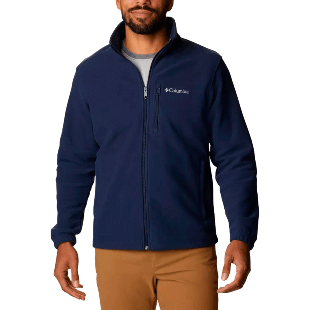 Campera Columbia Omni Heat Hot Dots III Full Zip Azul — NETPC